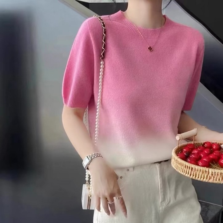 쿠팡마카롱그라데이션니트