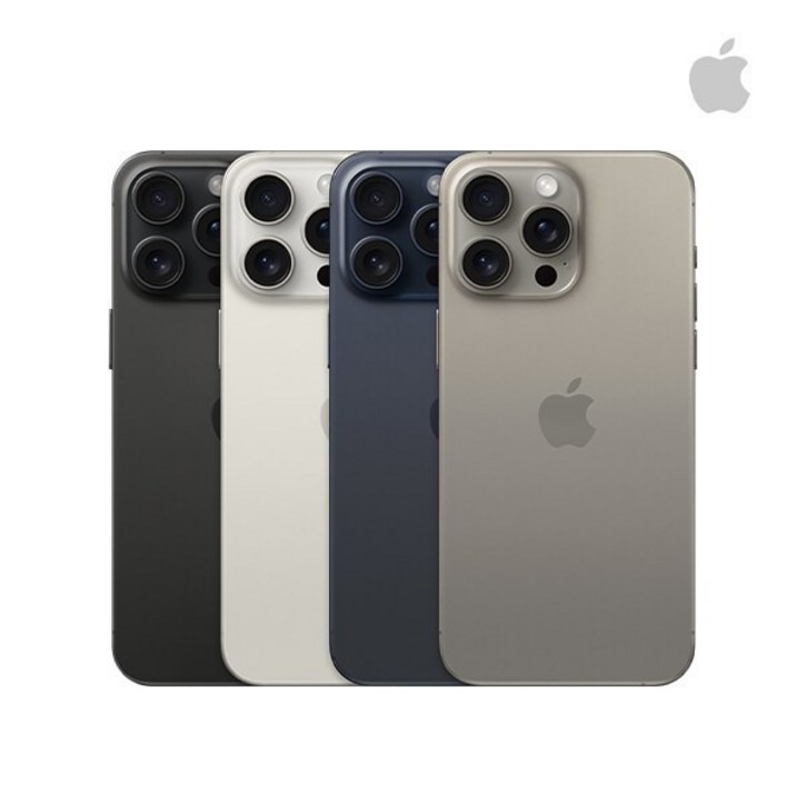 애플 아이폰15 Pro Max S급 공기계 유심만 넣어 바로 사용 용량선택  256GB  512GB 구성품  단말기  USB케이블  젤리케이스  보호필름  그립톡, 512GB, 내추럴티타늄
