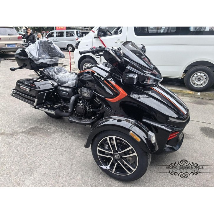 역삼륜 바이크 3발오토바이 세발 가솔린 세바퀴 삼륜 시골 삼토바이 농촌