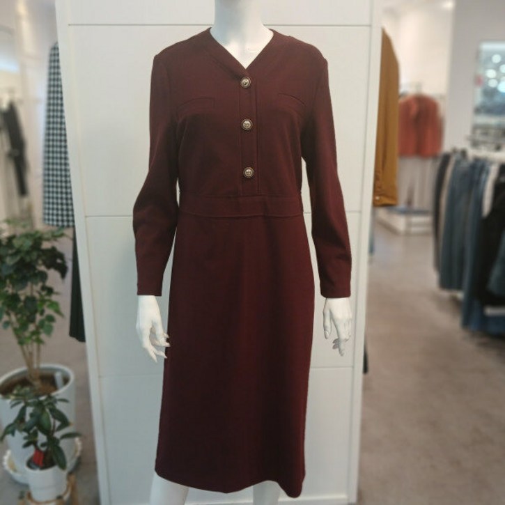 프렐린 브이넥원피스rjo243031BP