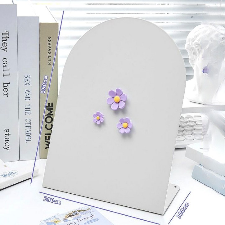 일상채움 데스크 자석 메탈 메모 보드판