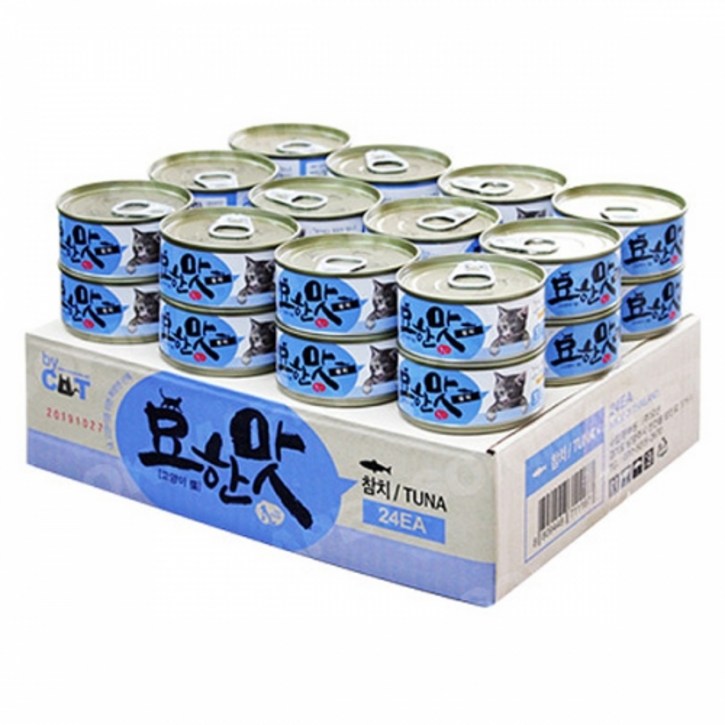 묘한맛 참치 80g 1Box(24개입)
