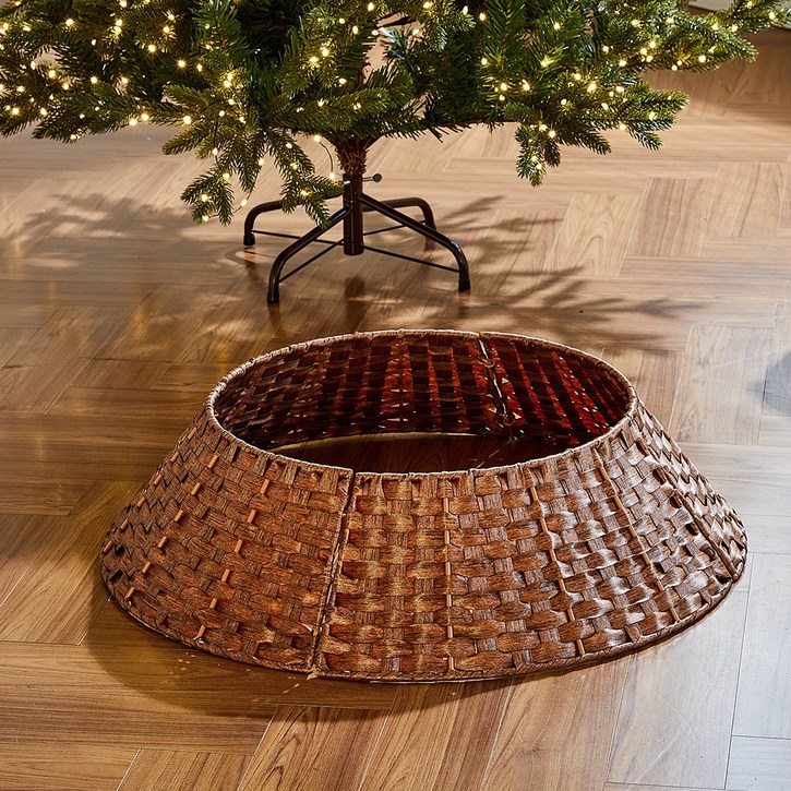 크리스마스 트리 바스켓 1.42.1m 용 라탄 받침대 2종