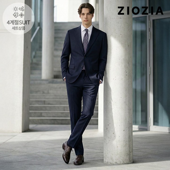 지오지아 컴포트핏 데일리 네이비 정장세트 ACD5SB1301 ACD5SP1301 DNV