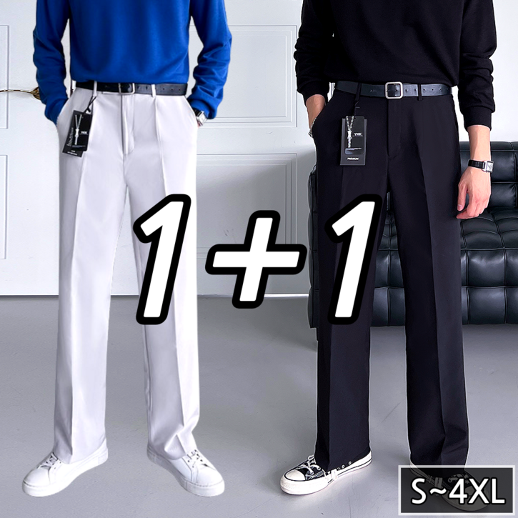 11 2장 묶음 이브 핀턱 히든버클 와이드 슬랙스 빅사이즈 4color 51742 11 2장 묶음 이브 핀턱 히든버클 와이드 슬랙스 빅사이즈 4color 51742