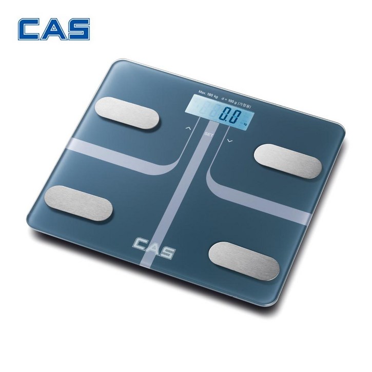 CAS 인바디 체중계 가정용 체성분 체지방 스마트 카스 디지털체중계, 그레이, 단일상품
