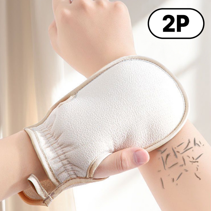 디노르 저자극 부드러운 때밀이 목욕 장갑