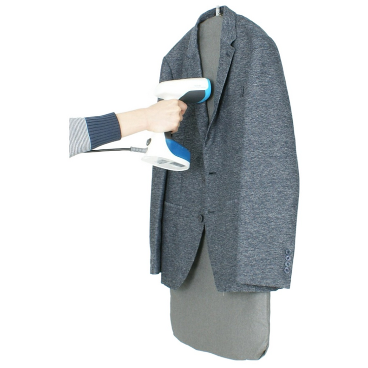 핸디 스팀 다리미 폴더매트 다리미판 + 도어 후크, 다크그레이, 1세트