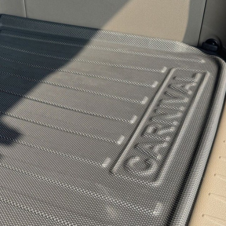 리얼핏 4세대 카니발 KA4 7인승 20년현재 논슬립 3D 트렁크매트 호환