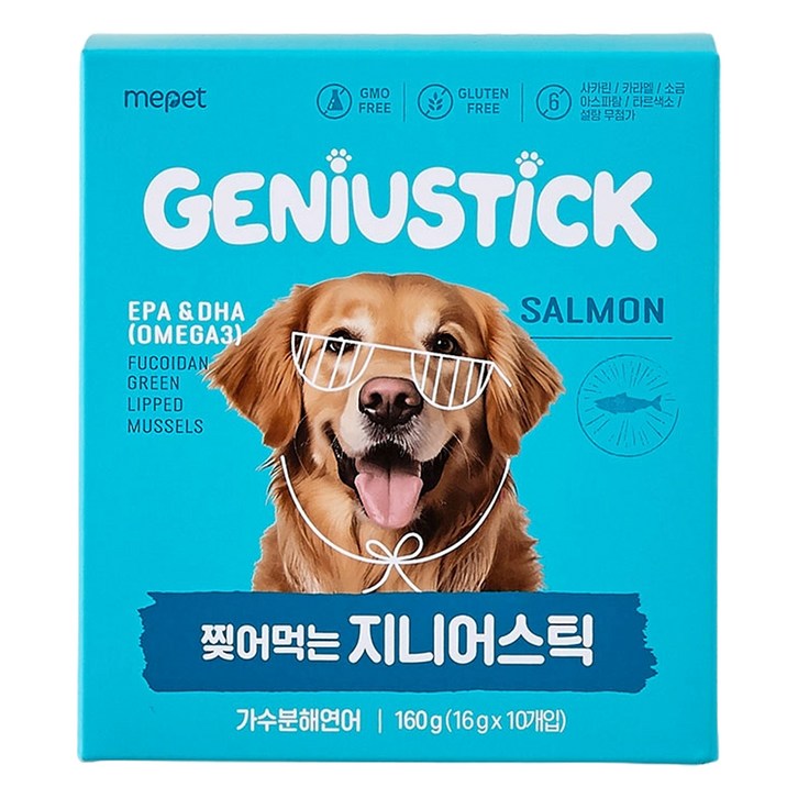 미펫 강아지 찢어먹는 지니어스틱 10p
