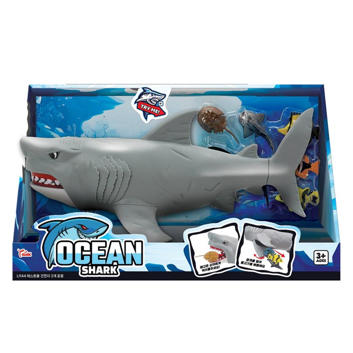 씽크토이 뉴 오션 샤크 로봇완구 345 x 140 x 190 mm