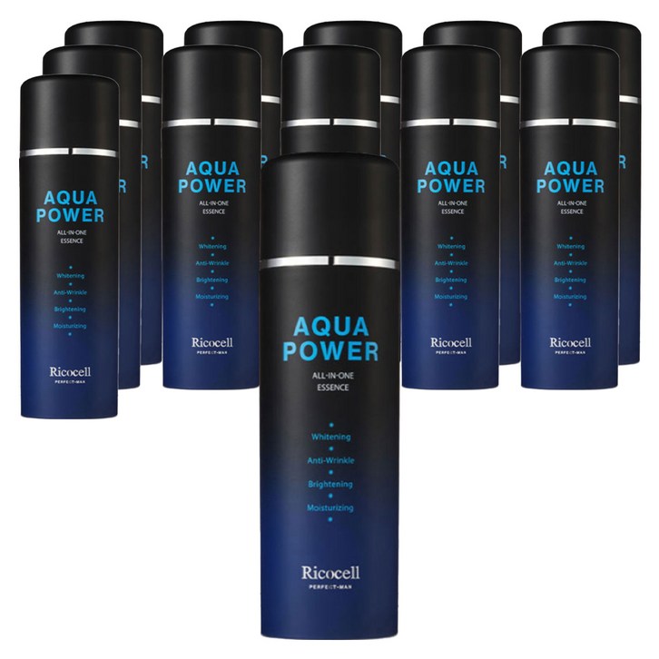 리코셀 퍼펙트맨 아쿠아파워 올인원 에센스, 150ml, 12개