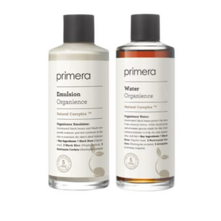 primera 프리메라 오가니언스 단품2종 에멀젼 150ml + 워터 180ml