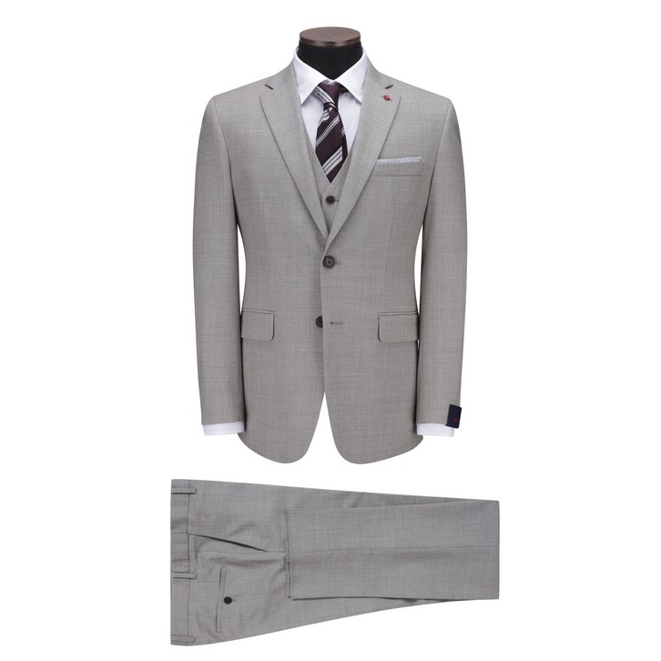 코오롱패션 코오롱 브렌우드 울 폴리 스판 봄가을 간절기 무지 연베이지 슬림핏 정장 세트무료배송