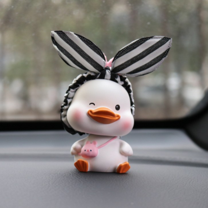 오토크루 자동차 차량용 흔들 인형 대시보드 대쉬보드 오리인형