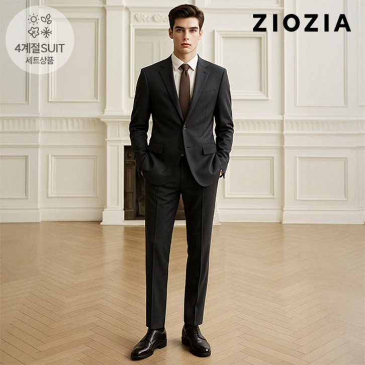 지오지아블랙 베이직 데일리 정장세트 ABD5SB1301ABD5SP1301BK