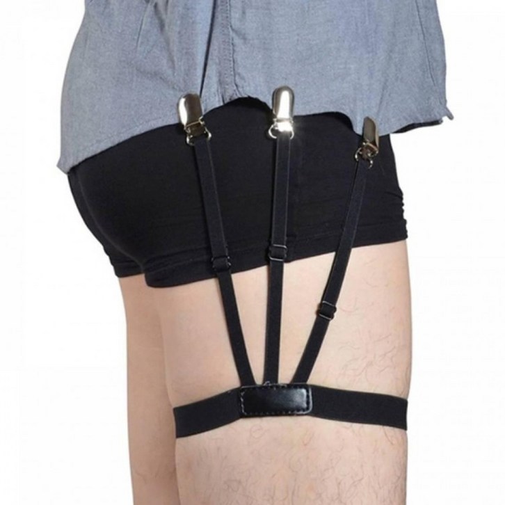 코아트 남성 와이셔츠 고정 벨트 2개입