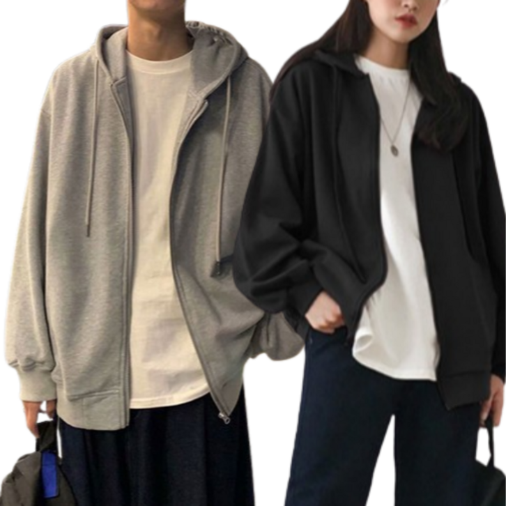 팍스홈 심플 오버핏 오버사이즈 후드집업 남녀공용 팍스홈 심플 오버핏 오버사이즈 후드집업 남녀공용