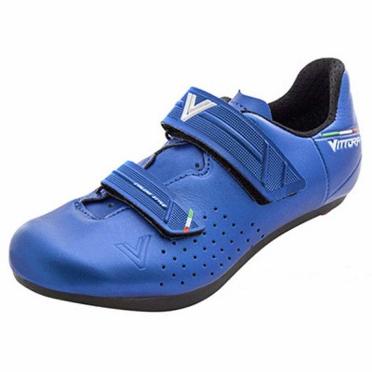 Vittoria Rapide Kid 스포츠 로드 사이클링 신발, 블루., 2.5 Big Kid [관부가세 포함] 267389