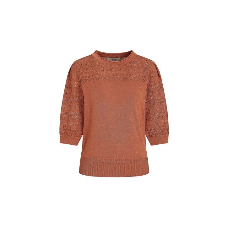 JJ지고트 JJ JIGOTT 퍼프 슬리브 스카시 풀오버 니트GM8A1POR2 433353