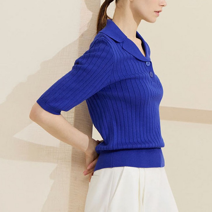 꼬모노보 테일러드 카라니트 3종 세트 선택색상  네이비  아이보리