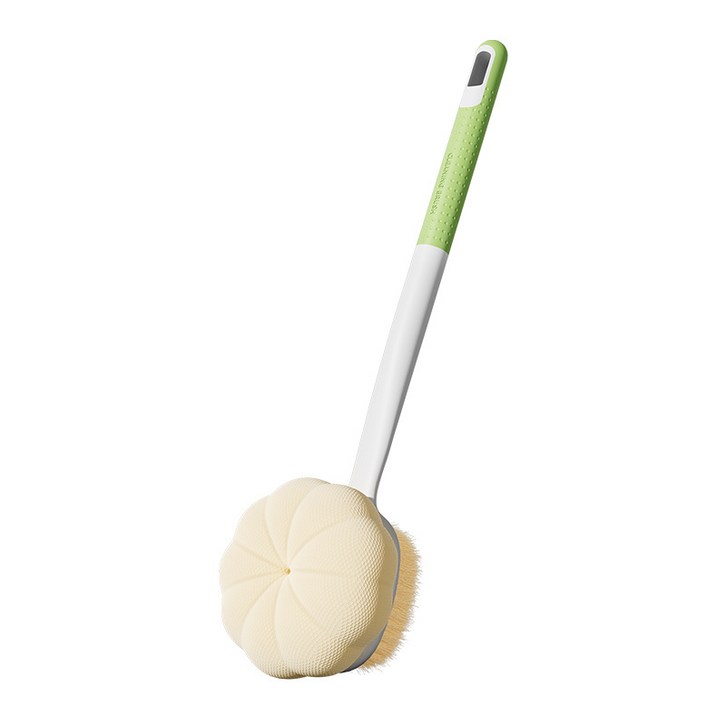 SHYP 양면 미세모 등 때밀이 바디브러쉬, 그린, 1개
