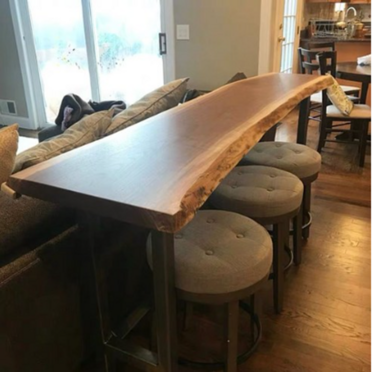 우드슬랩 원목 카페 테이블 식탁 긴 대형 롱 커피숍 - 쇼핑뉴스