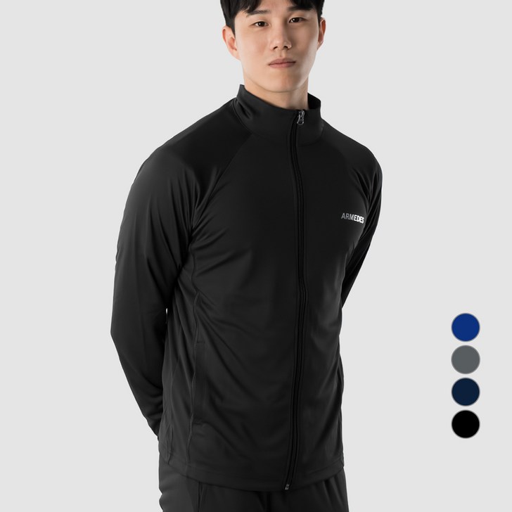 아르메데스 남성용 슈퍼드라이 집업 트레이닝 자켓 AR94