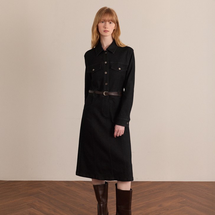 마인드브릿지 여성용 데님원피스 MZOP6201