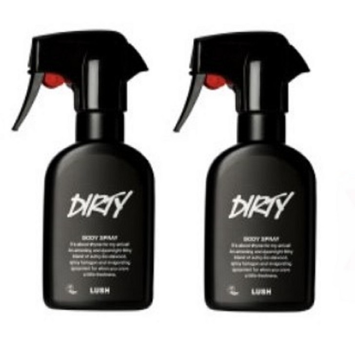Lush Dirty Body Spray 러쉬 더티 바디스프레이 200mlx2팩 Lush Dirty Body Spray 러쉬 더티 바디스프레이 200mlx2팩