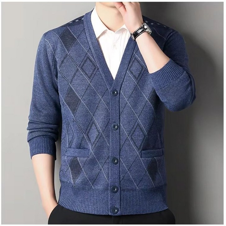 베르몽테 남자 가디건 고급소재 데일리 스웨터 따뜻한 남성 cardigan
