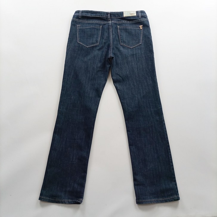 톰보이 청바지 슬림 레트로 캐주얼 데님팬츠 사이즈33
