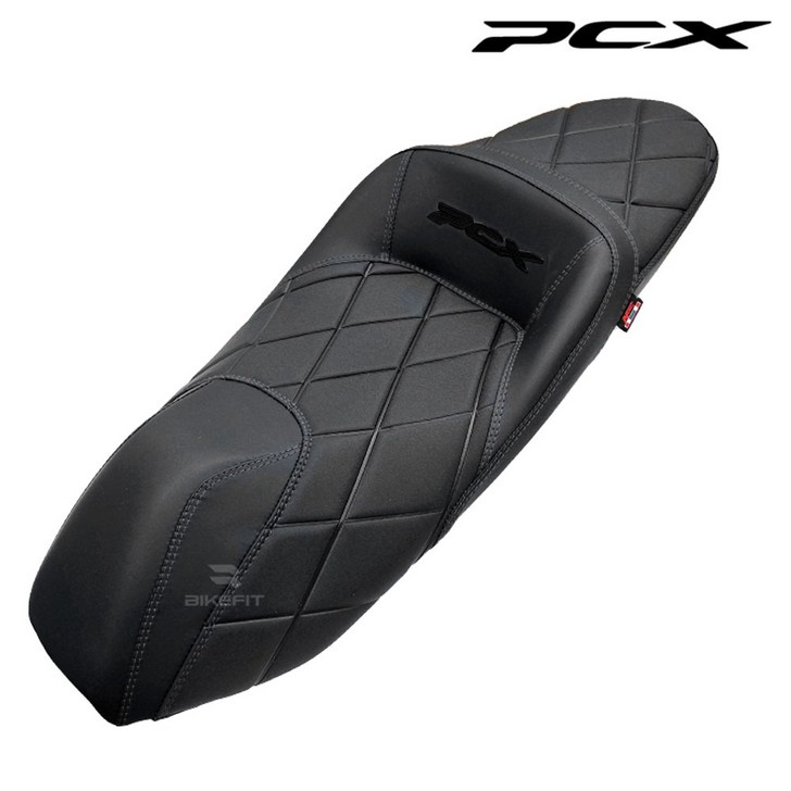PCX 튜닝 버킷시트 커버 커스텀 시트교체 스티치 1824년, 1개