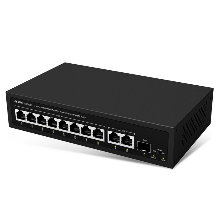 ipTIME PoE8003 스위칭허브