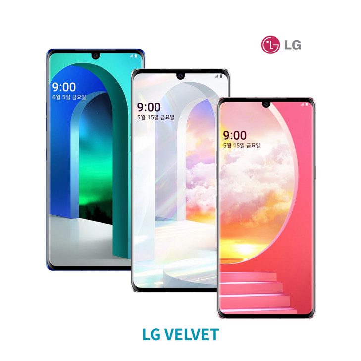 LG 벨벳 공기계 128GB G910N SKT KT LGT 알뜰폰 무약정 유심기변