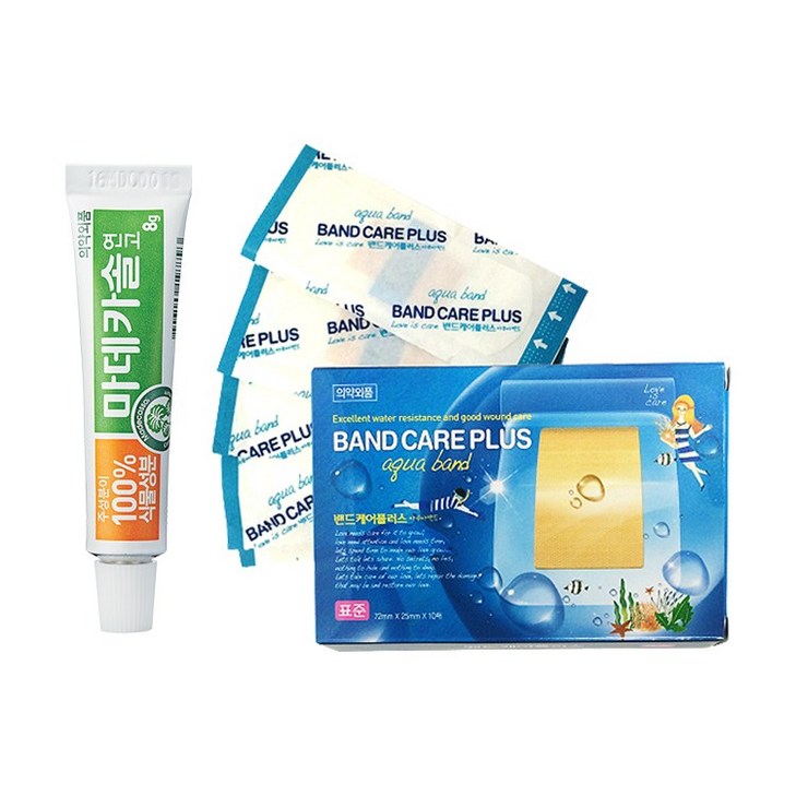 마데카 동국제약 마데카솔 8g밴드케어 방수 밴드 10매 마데카 동국제약 마데카솔 8g밴드케어 방수 밴드 10매