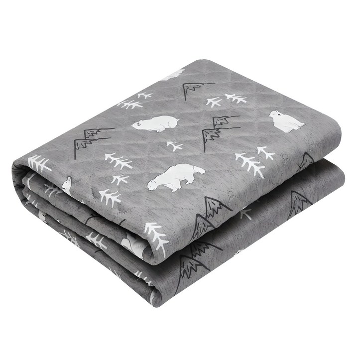 HanilMedical 탄소열선 고급 전기요 HLSS205, 북극곰, 스몰 67.5 x 180 cm