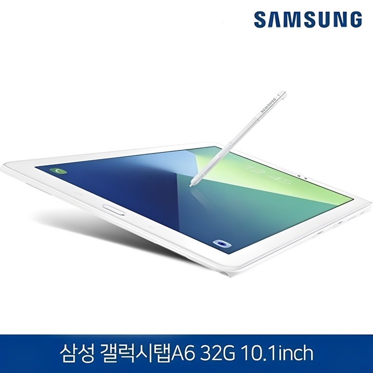 삼성전자 갤럭시탭 A6 10.1 SMP580 WiFi 32G 태블릿PC 구성품 태블릿 본품 충전기 전원선, 화이트, 32GB, WiFi