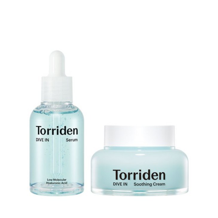 2종세트 토리든 다이브인 세럼 50ml  수딩크림 100ml