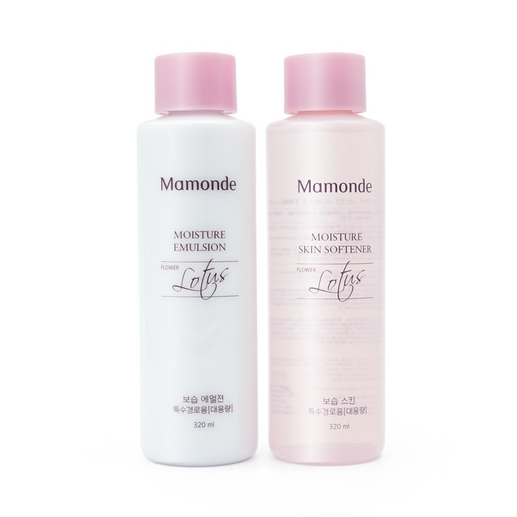 마몽드 모이스처 스킨 소프너 320ml  모이스처 에멀젼 320ml 세트