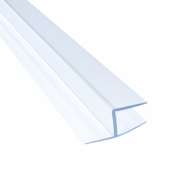 New 샤워부스 프로파일 물막이 쫄대 자석형, 90도, 135도 유리두께 8mm