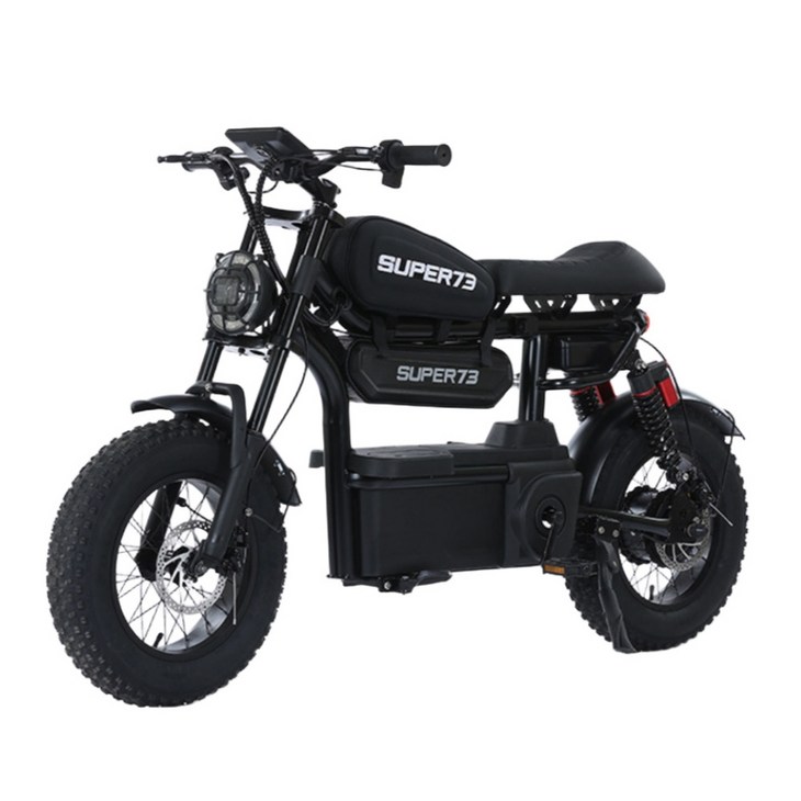 SUPER73 전기 자전거 자토바이 팻바이크 레트로 오프로드 리튬 배터리