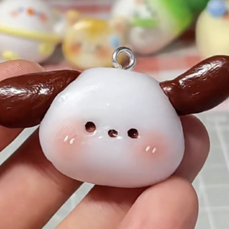 말랑플라흰색 물라스틱 물에 녹는 플라스틱 폴리모프 키링 만들기 미술 재료 놀이 클레이 점토 집수리 KC인증