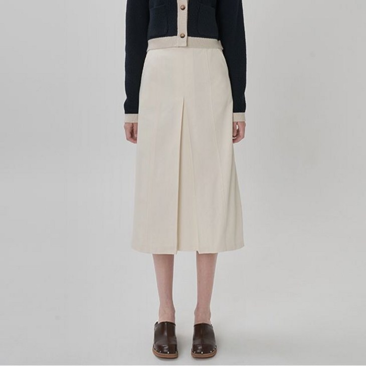 해비코튼 A라인 미디 스커트SK4687 778107
