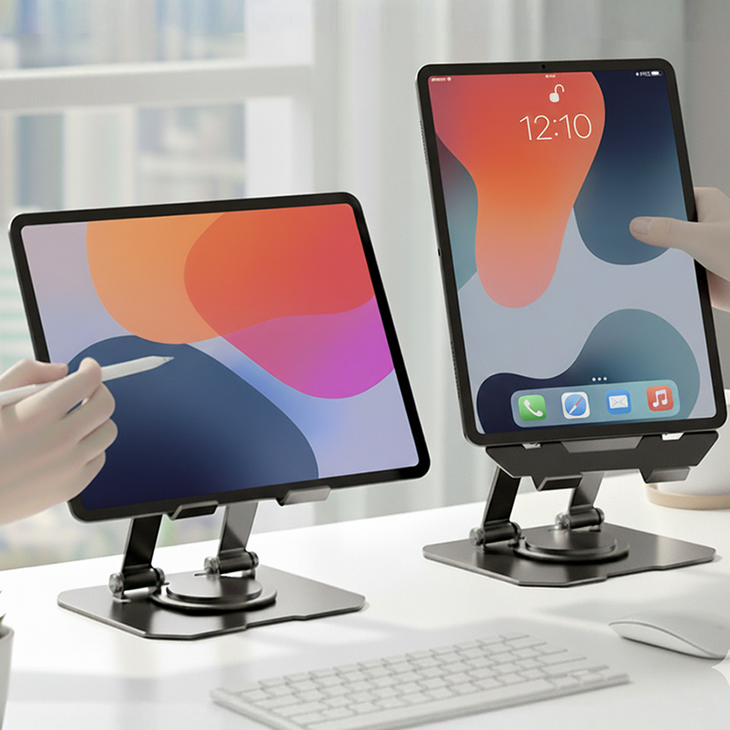 에블모어 360도 회전 미끄럼방지 태블릿 거치대