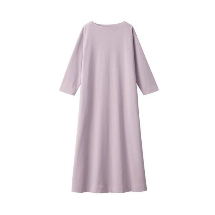 무인양품 여성용 태번수 7부소매 원피스