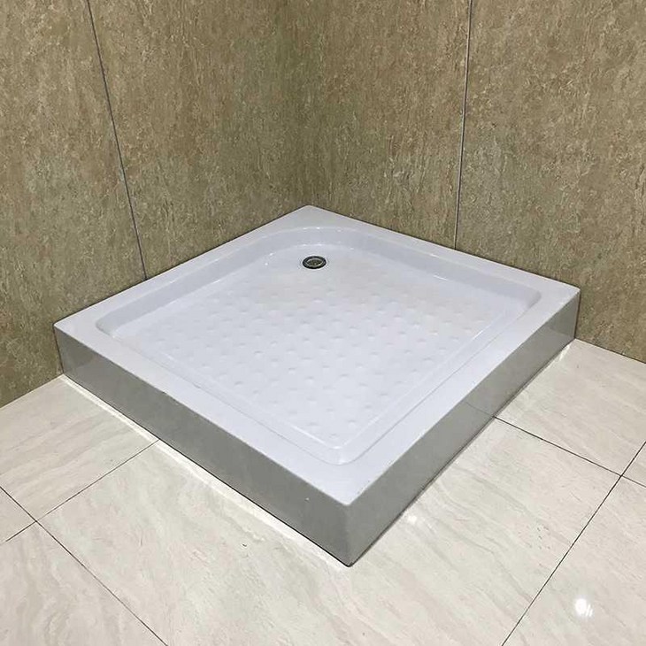 간이 샤워부스 바닥 시스템 샤워실 80x80x15 간이 샤워부스 바닥 시스템 샤워실 80x80x15