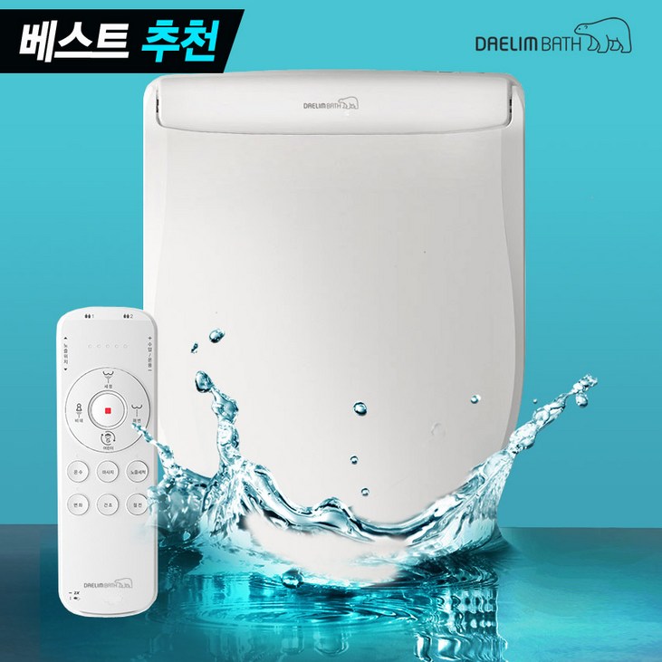 대림바스 최고급형 직수 비데 리모콘형 초슬림 최초커브드노즐 IPX8완벽방수 DDSS260AR, 방문설치