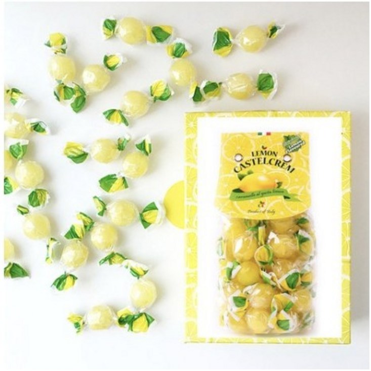 카스텔크렘 포지타노 레몬 입덧 사탕, 200g, 1개 6451173318