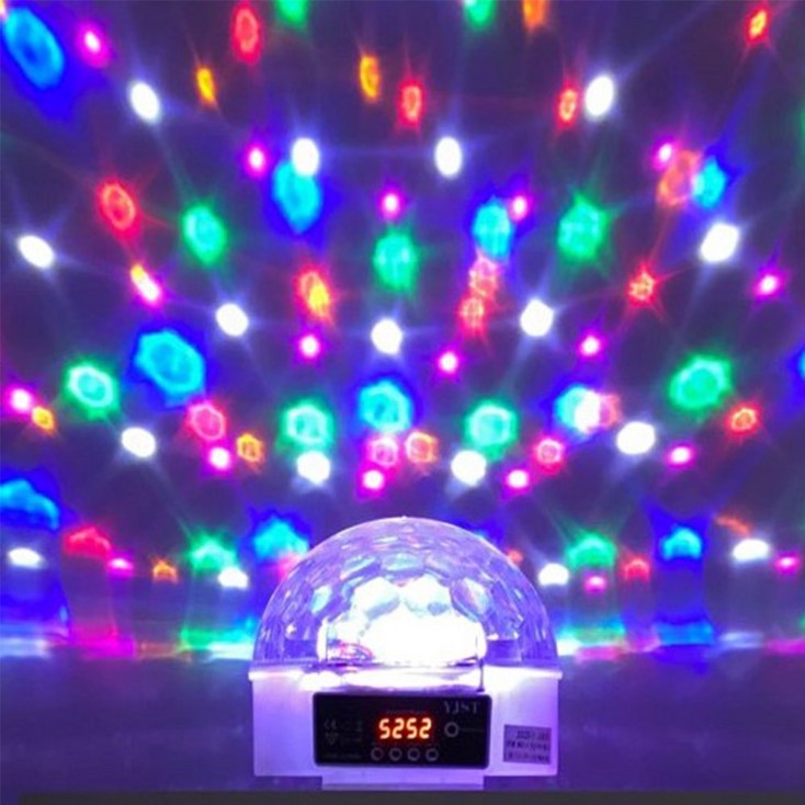 밀러볼1 미러볼 LED 가정용 노래방 파티룸조명 홈파티 키즈카페 파티룸 조명 - 투데이밈